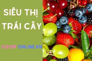 Siêu thị trái cây nhập khẩu Co.op Online: Nguồn cung cấp trái cây tươi sạch