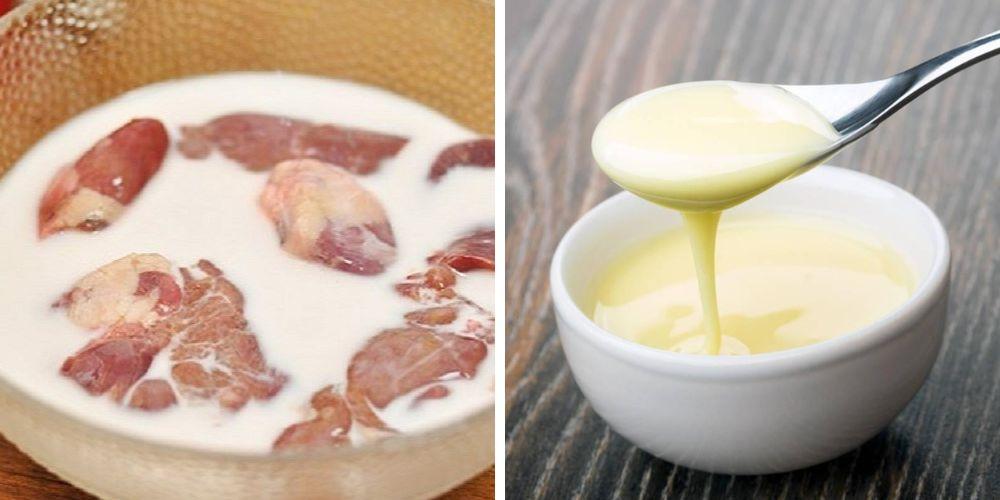 Sữa đặc thường được ưa chuộng để ướp thịt