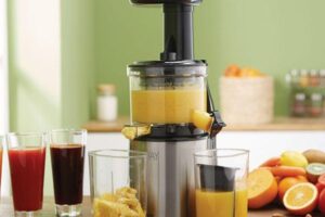 Hướng dẫn cách sử dụng máy ép chậm đơn giản trong một nốt nhạc