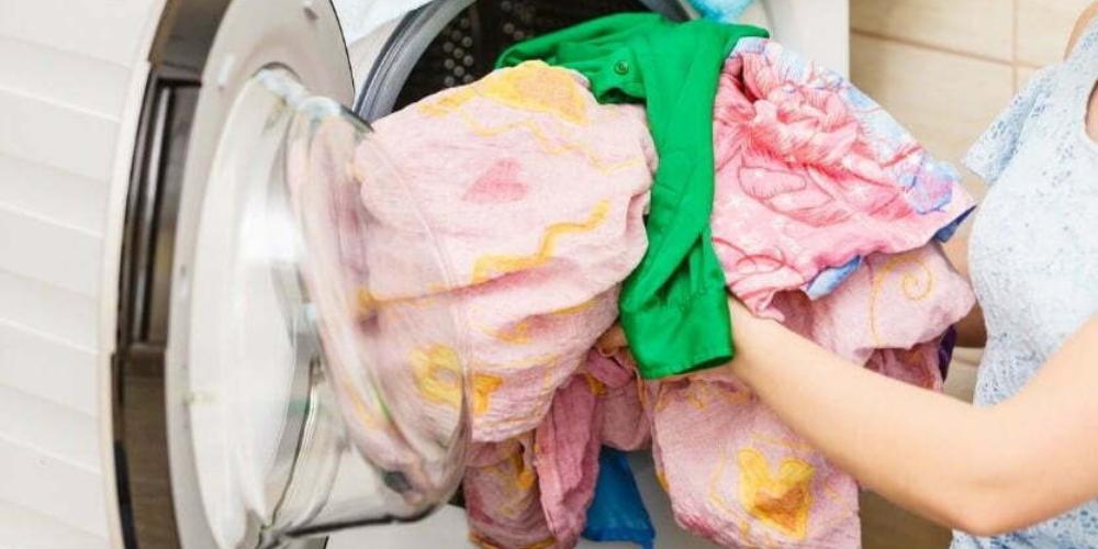 Giặt quá nhiều đồ trong một lần giặt
