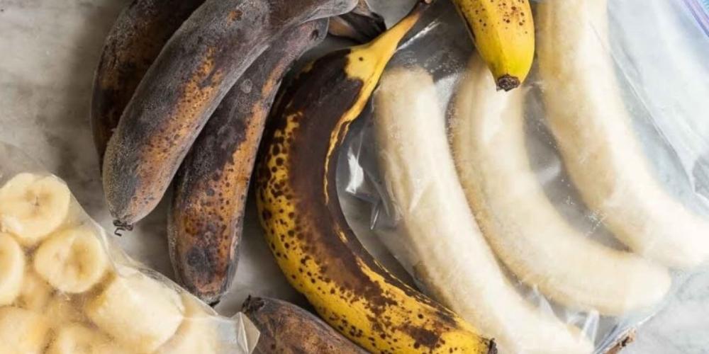 Bảo quản chuối trong ngăn đá tủ lạnh
