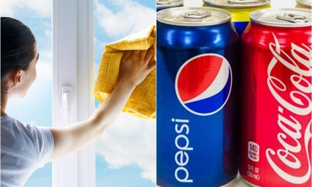 Cách lau cửa kính sạch bằng nước ngọt