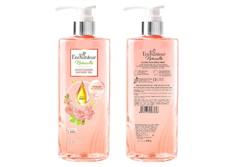 Sữa tắm Enchanteur Naturelle French Rose