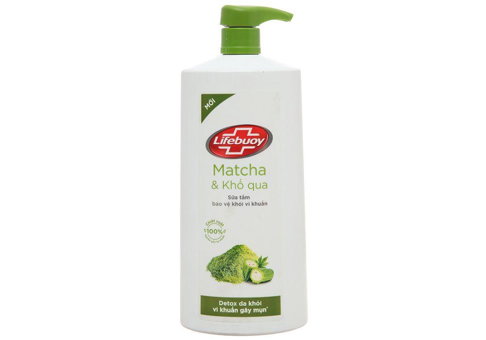 Sữa tắm Lifebuoy matcha và khổ qua