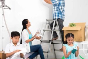 Dọn dẹp nhà cửa đón Tết
