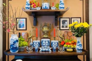 Cách trang trí bàn thờ gia tiên