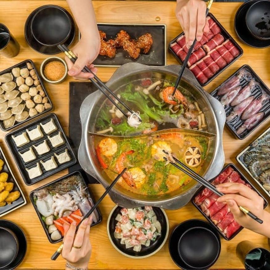 Tổng hợp đồ nhúng lẩu ngon
