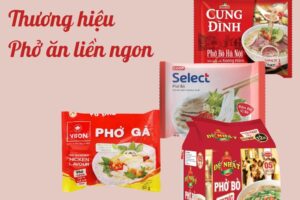 Top 8 thương hiệu phở ngon