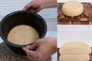 Làm bánh bông lan bằng nồi cơm điện đơn giản tại nhà
