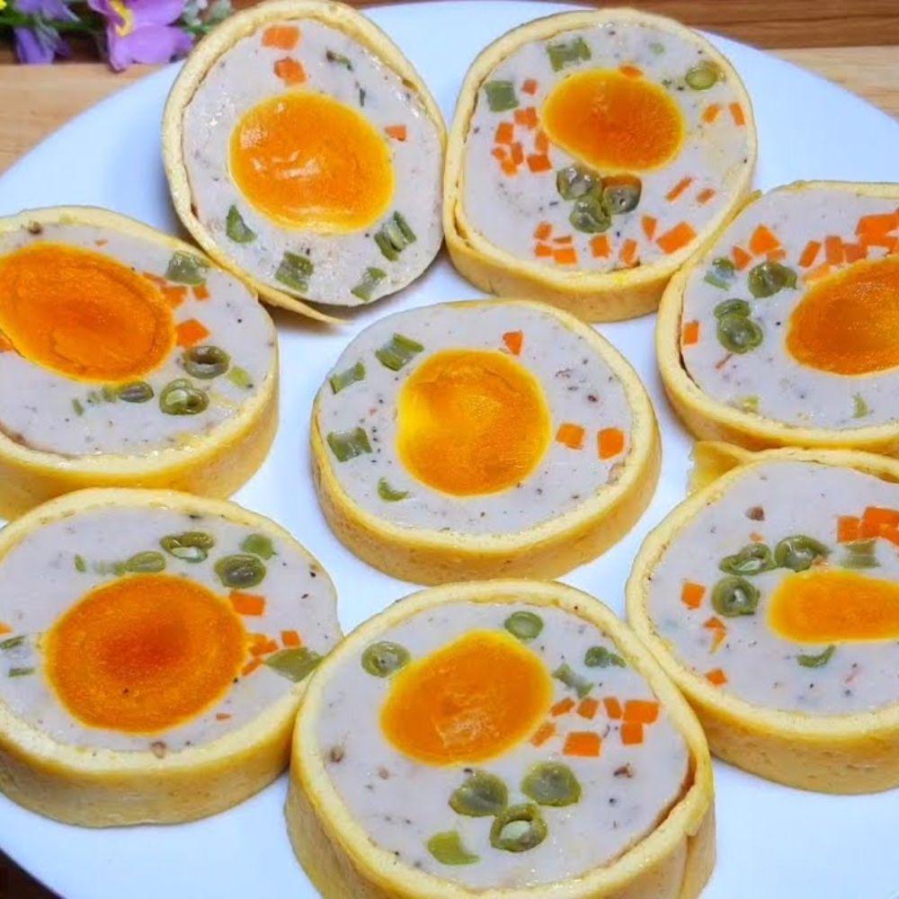 Cách làm chả hoa ngũ sắc ngày Tết đơn giản, đẹp mắt và ngon miệng tại nhà