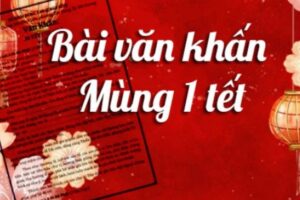 Văn khấn mùng 1 Tết Ất Tỵ 2025 chuẩn nhất