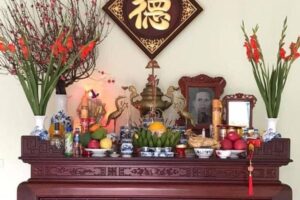Nguyên tắc sắp xếp bàn thờ gia tiên đúng cách chuẩn phong thuỷ