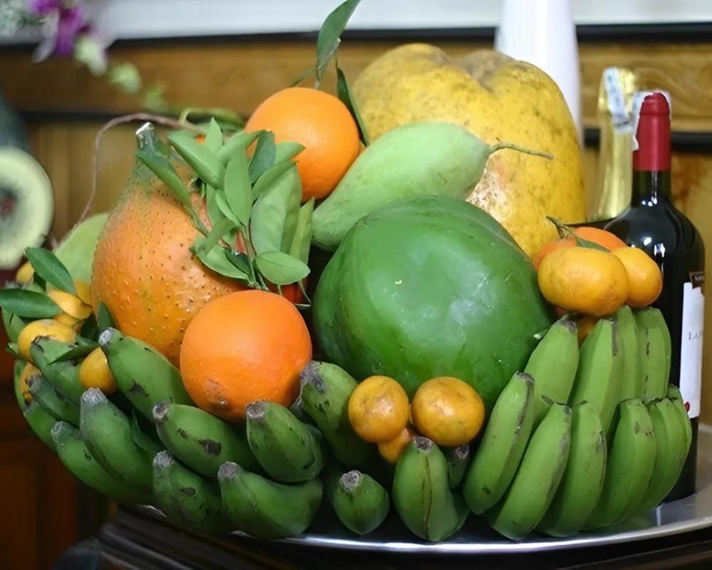 Mâm ngũ quả miền Trung