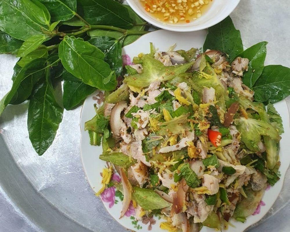 Chạo chân giò thành phẩm